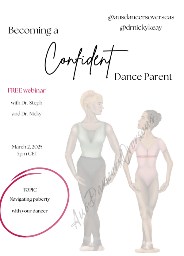 BECOMING A CONFIDENT DANCE PARENT