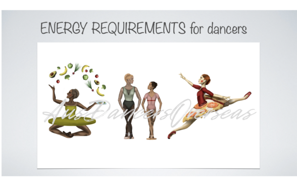 ENERGY REQUIREMENTS FOR DANCERS